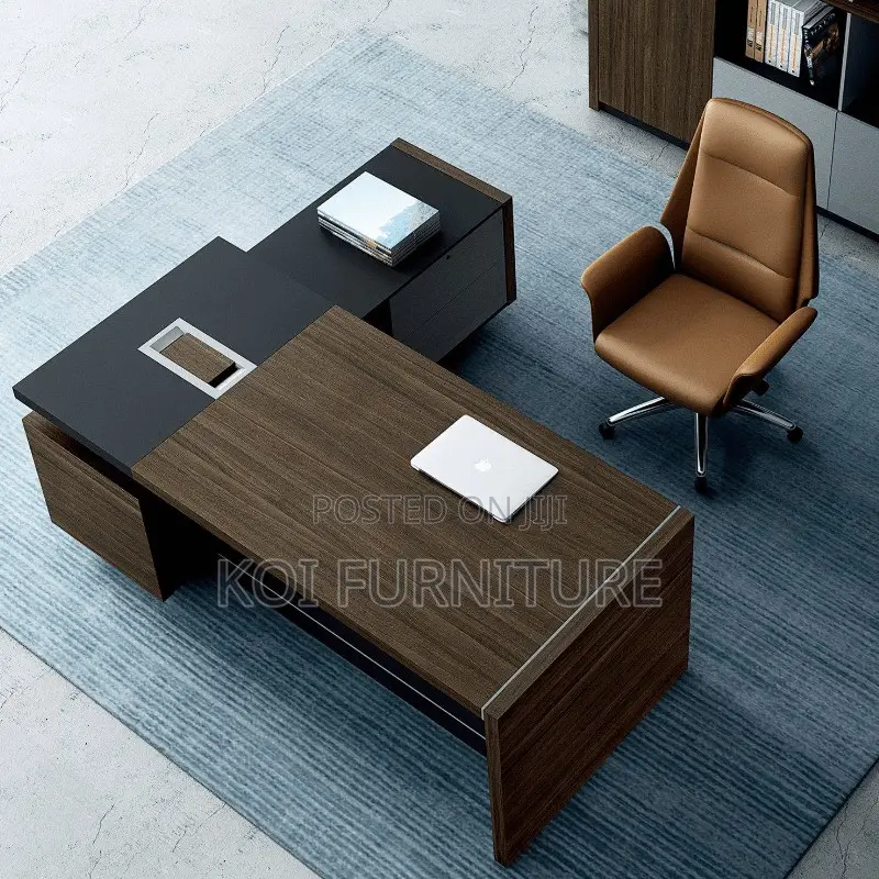 Office Desk; 1.8 Meters Executive Office Desks With Coded Drawers
