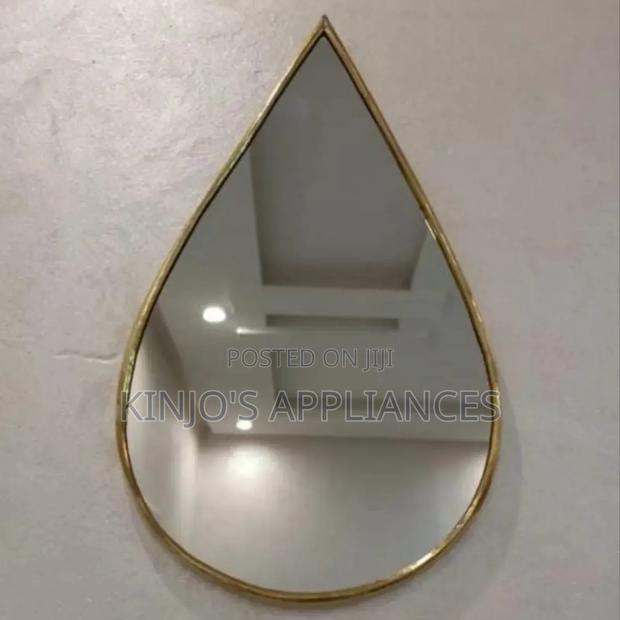 Decorative Oval Shaped Mirror - main view