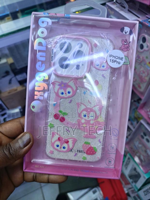 Decorative Cartoon-Themed Phone Case for the Apple iPhone 15 Pro,