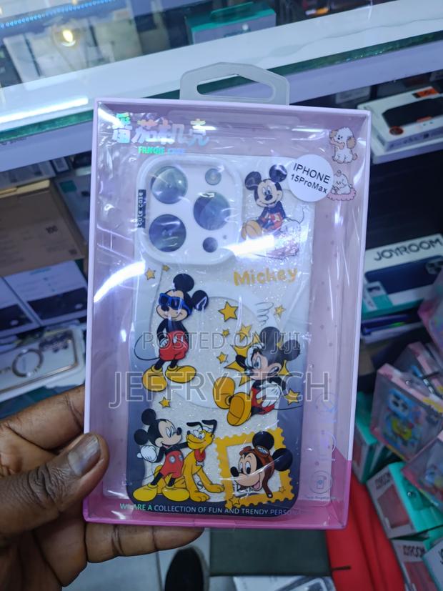 Fungie Brand Mickey Mouse Themed Case Phone for iPhone 15 Pro Max. - main view