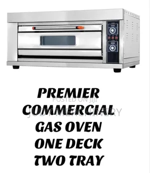 Premier Commercial Gas Oven One Deck Two Tray