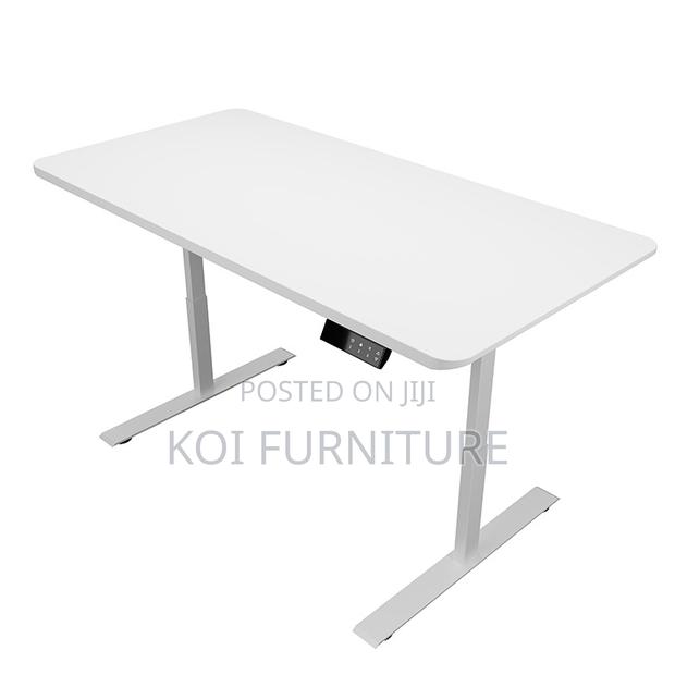 Office Table; 1.4 Meters Height Adjustable Flexibility Desks - thumbnail 2