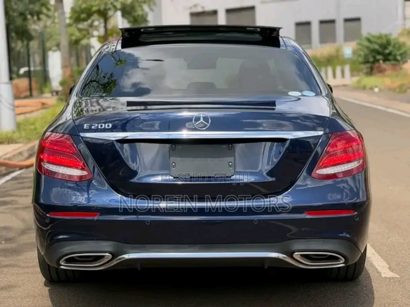 Mercedes-Benz E200 2018 Blue