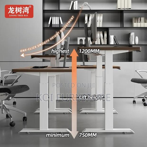 Office Table; Office Height Adjustable Standing Desk - thumbnail 2