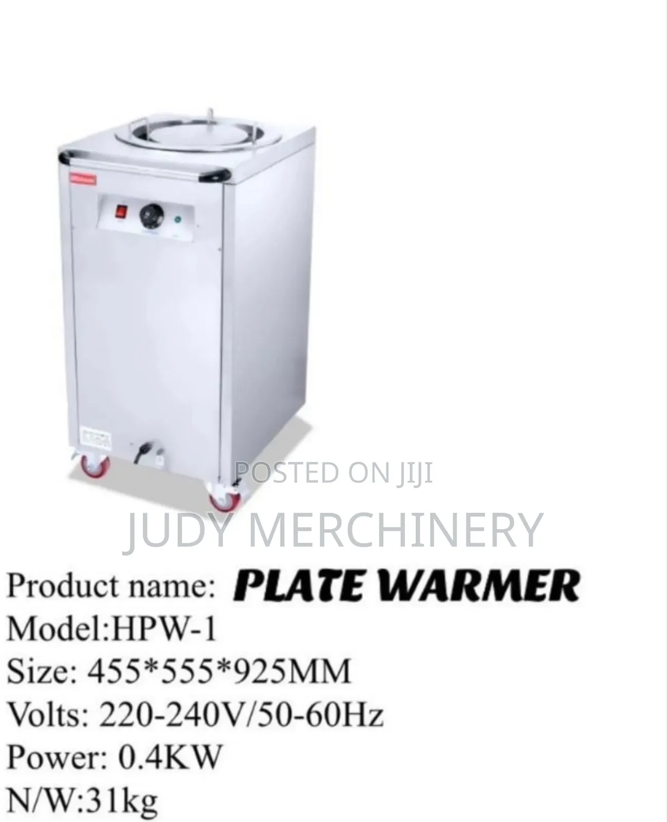 Plate Warmer
