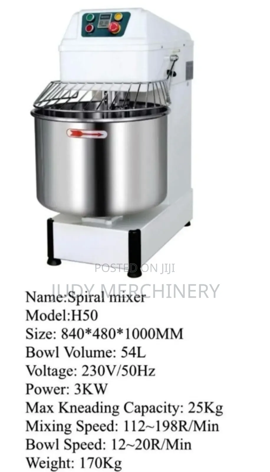 Spiral Mixer
