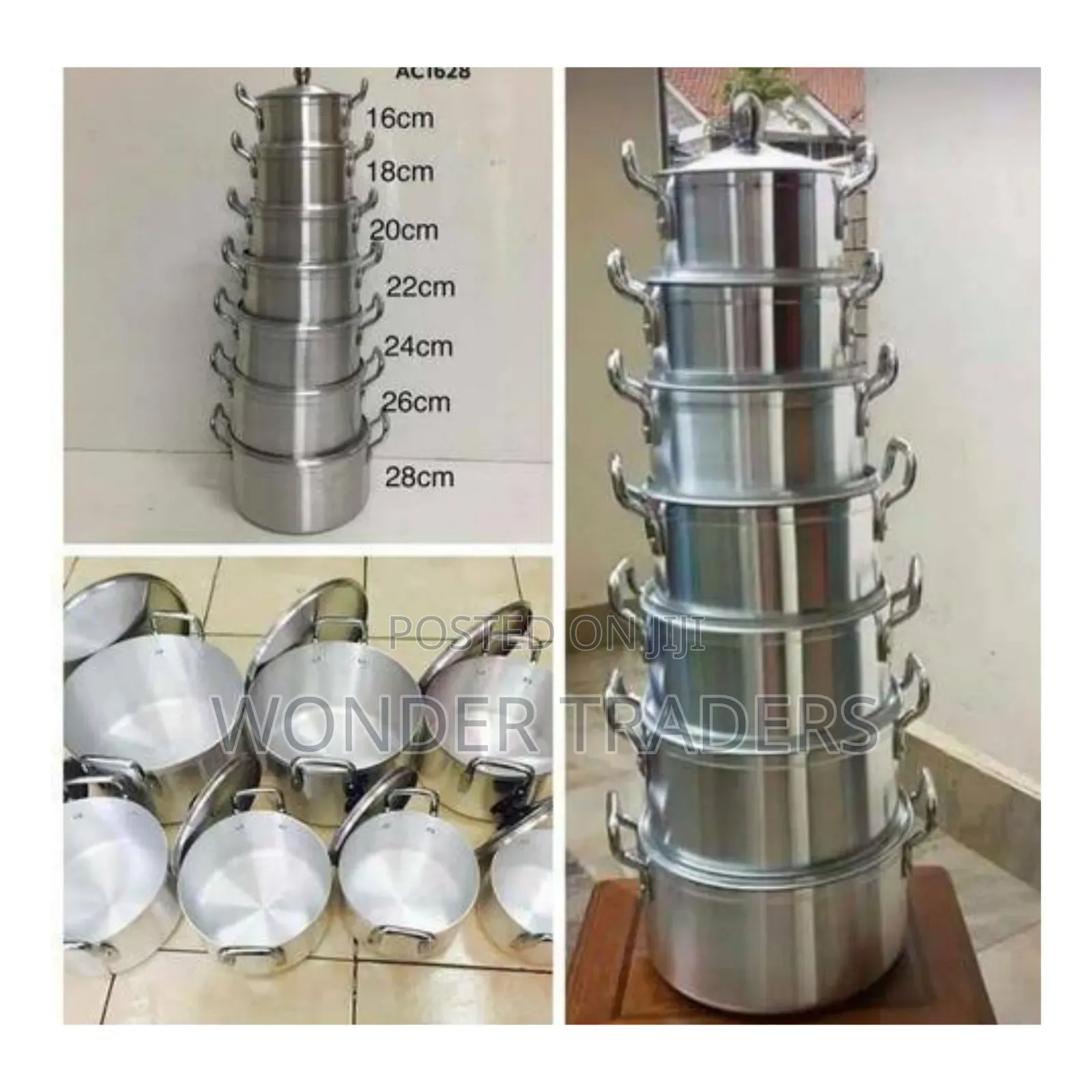 *Original Tornado (Tc) Cookware Set Sufuria