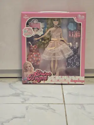 Shine Bright Fashion Doll Set – With Outfits Accessories