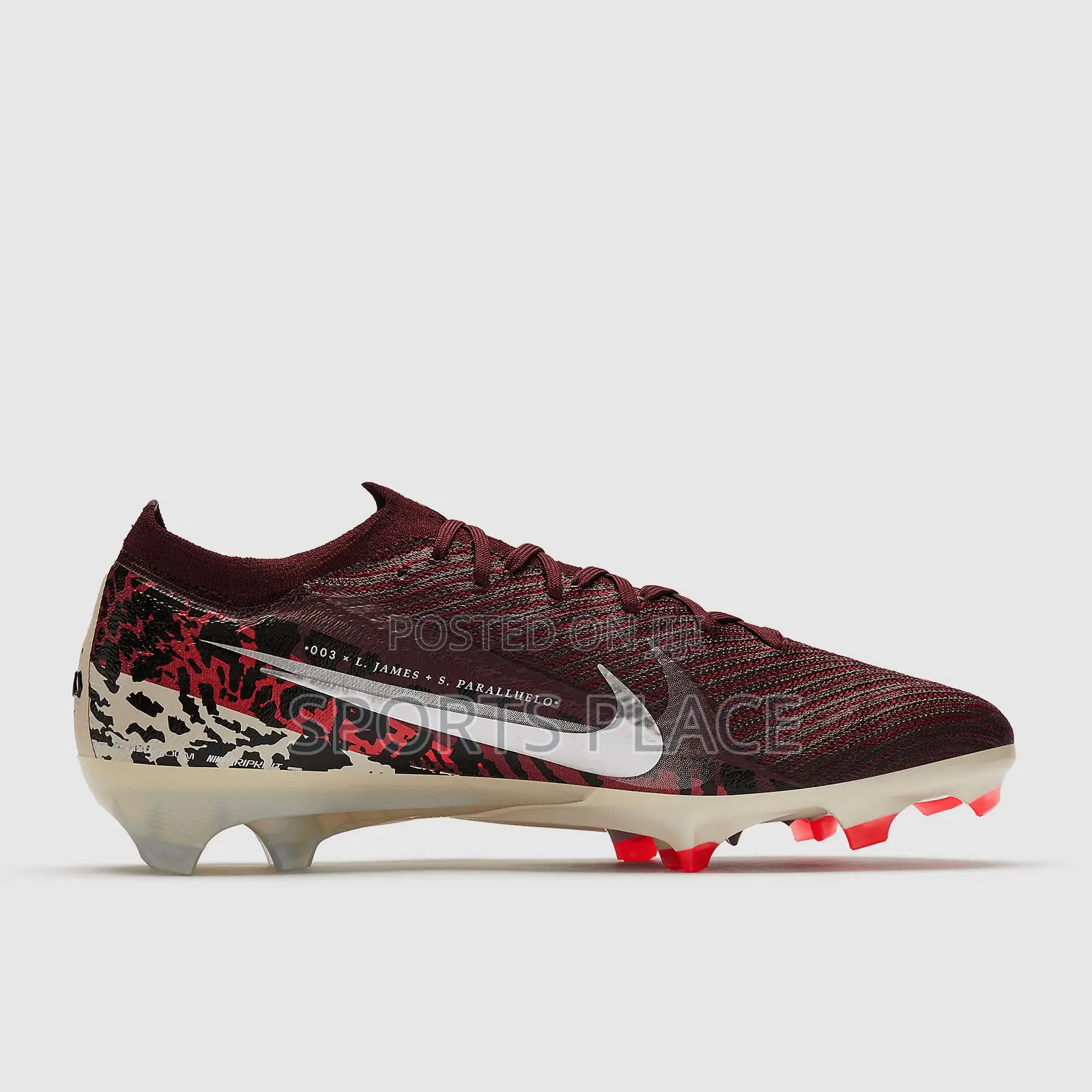 Nike Chapter 3 Air Zoom Burgundy Football Boots
