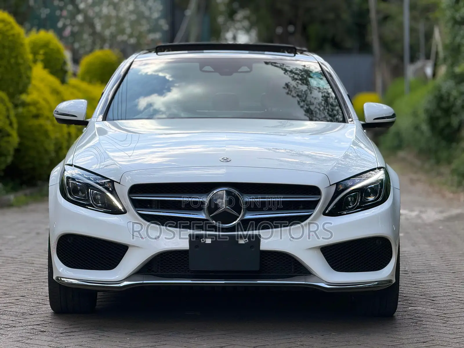 Mercedes-Benz C-Class C 200 7G-TRONIC (C205) 2018 White