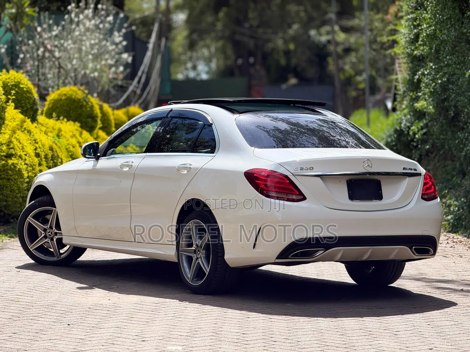 Mercedes-Benz C-Class C 200 7G-TRONIC (C205) 2018 White