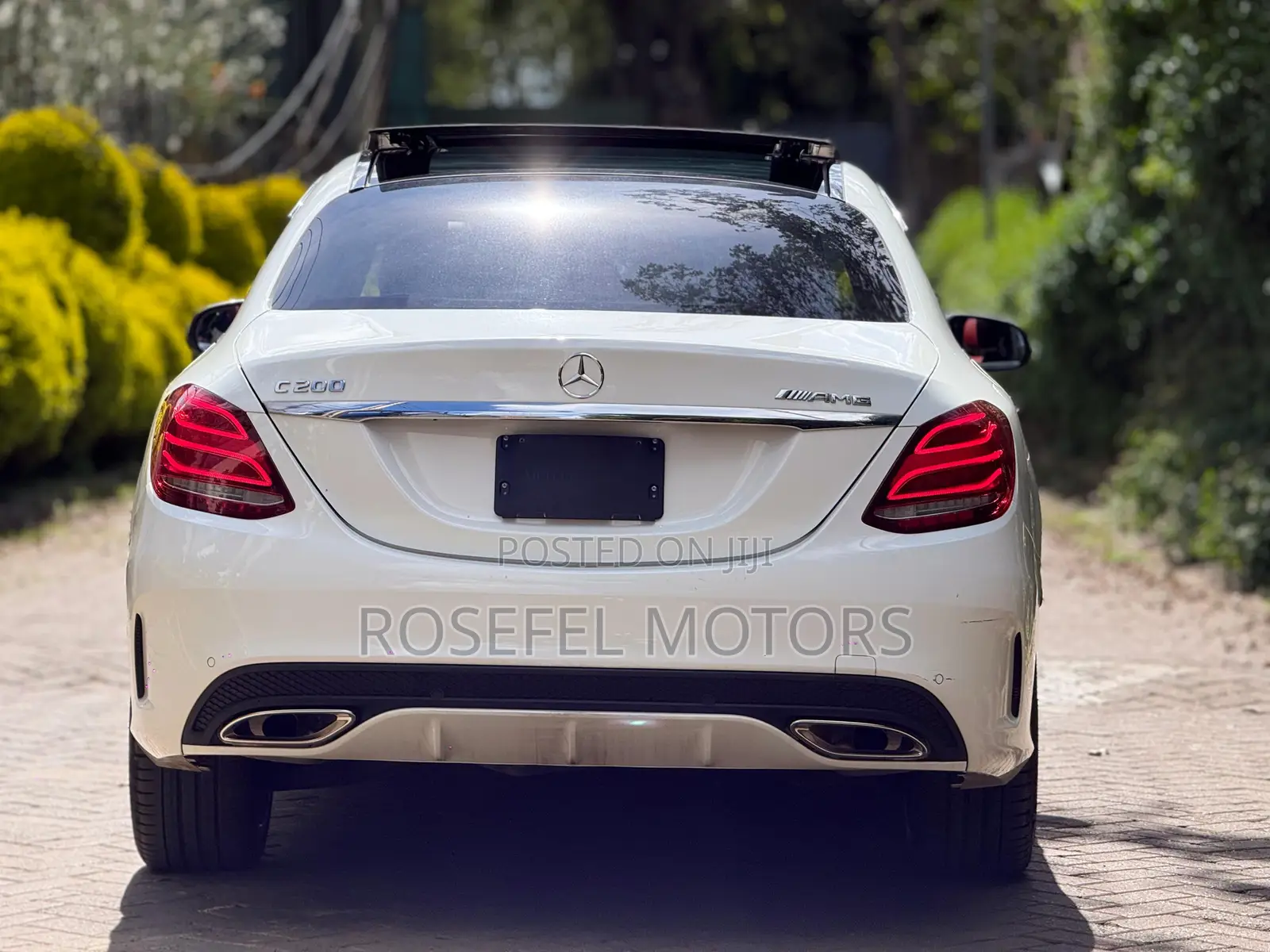 Mercedes-Benz C-Class C 200 7G-TRONIC (C205) 2018 White