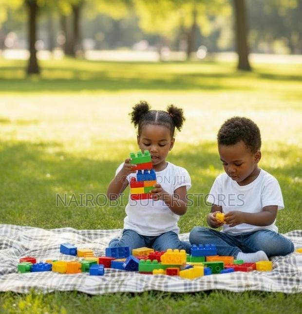 96 PCS Colorful Building Block Set – Creative Play for Kids