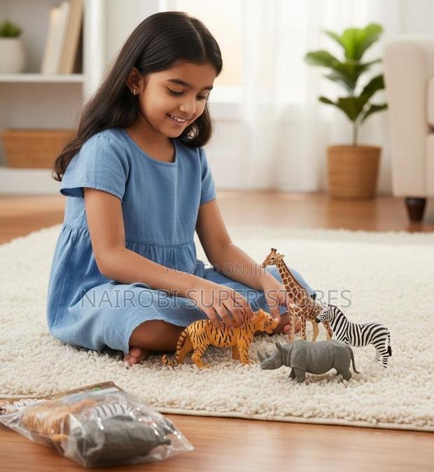 World Animal Toy Set – Large Assorted Figures for Kids - thumbnail 2