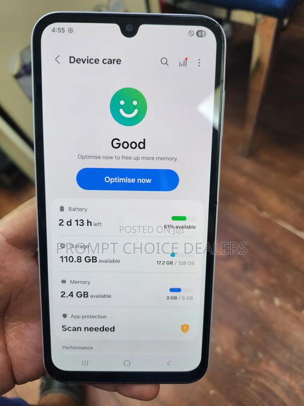New Samsung Galaxy A15 128 GB Green - thumbnail 2