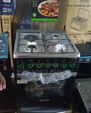 Syinix 60x60 3+1 Cooker With Electric Oven Turbo Fan