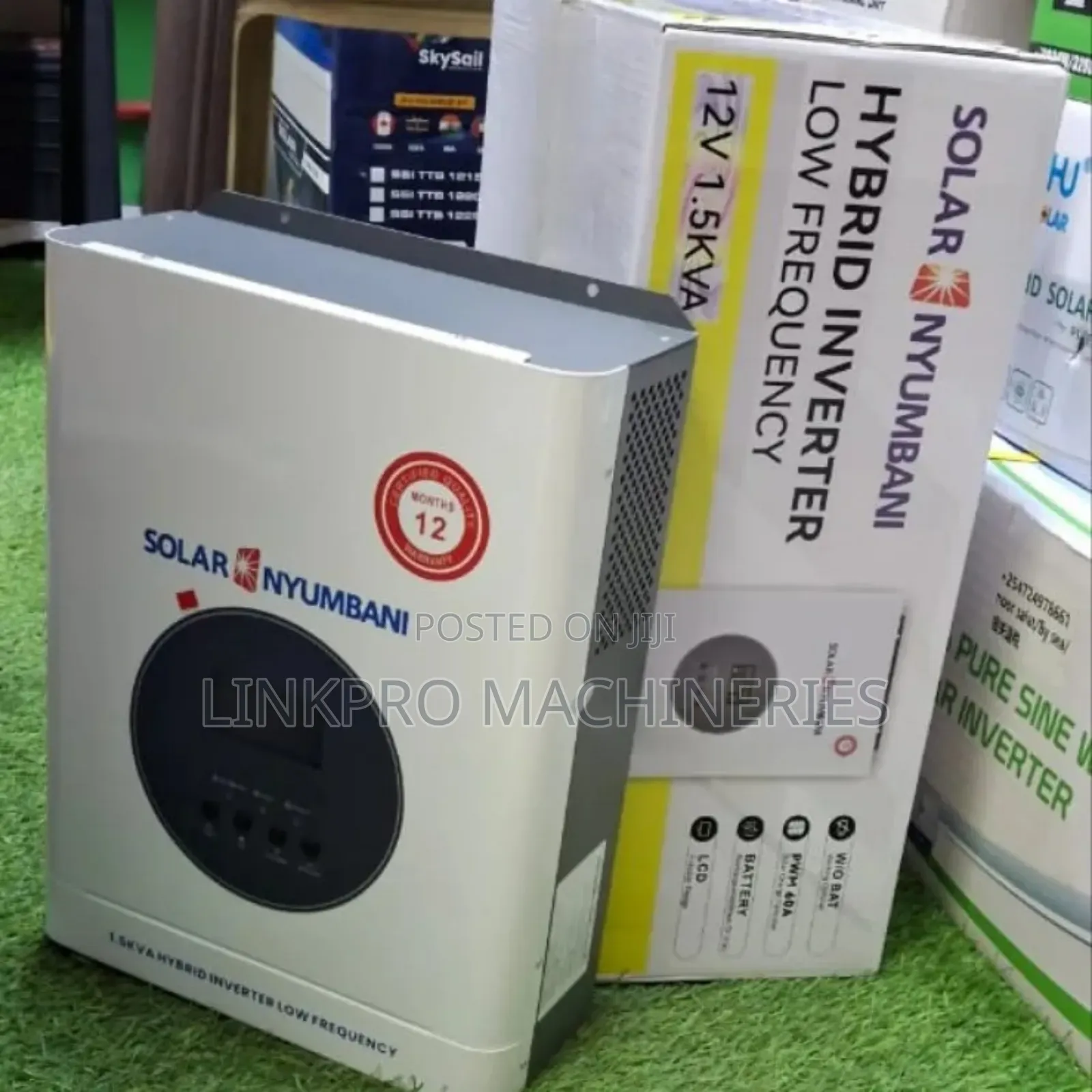 1.5kva 12 Volts Solar Nyumbani Hybrid Inverter
