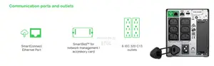 Apc Smart-Ups 750va, Tower, LCD 230v