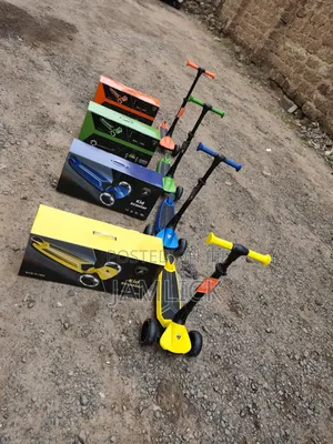 Multicoloured Unique Children's Scooter - Br