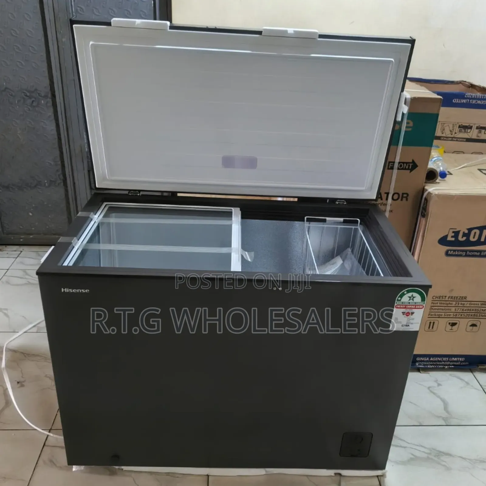 Hisense 286 Litres Chest Freezer Large Capacity