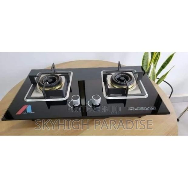 2 Burner Amaze Glass Inbuilt Hob Cooker