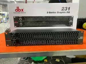 DBX 231 (Or 231s) Is a Dual-Channel 31-Band Graphic Equalizer Designed