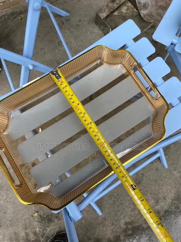 Nordic /Luxury Gold Rimmed Tray - thumbnail 2