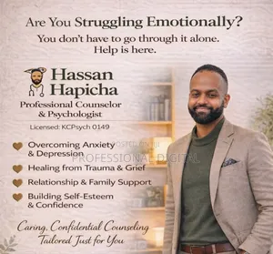 Licensed Counselor in Machakos | Therapy for Stress Anxiety