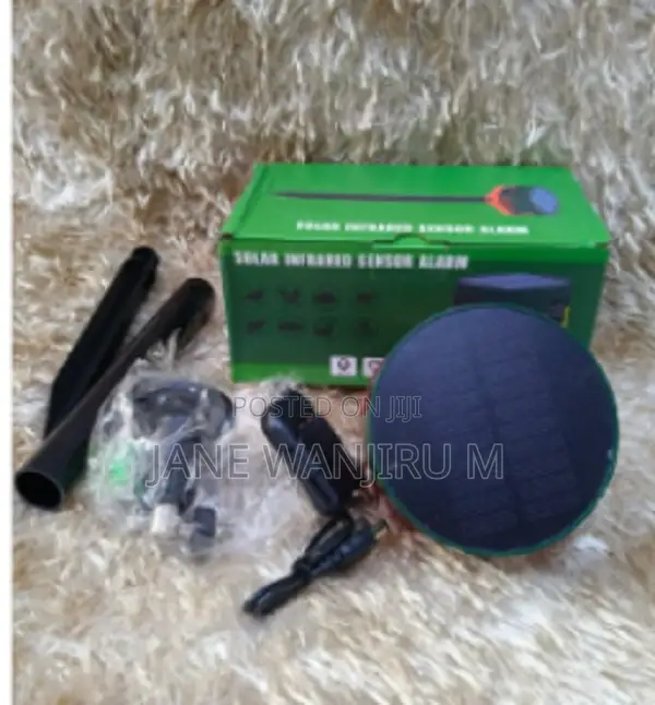 Affordable Solar Infrared Sensor Alarm