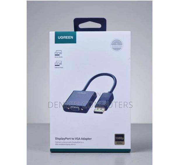 Ugreen Dp Male To Vga Female Converter (Black)