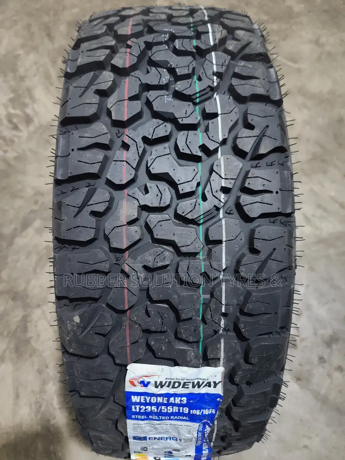 235 /55 R19 Wideway Tyres Weyone Ak3 All-Terrain