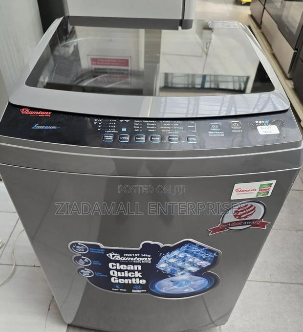 Ramtons 14kg Topload Washing Machine Powerful Cleaning Performance