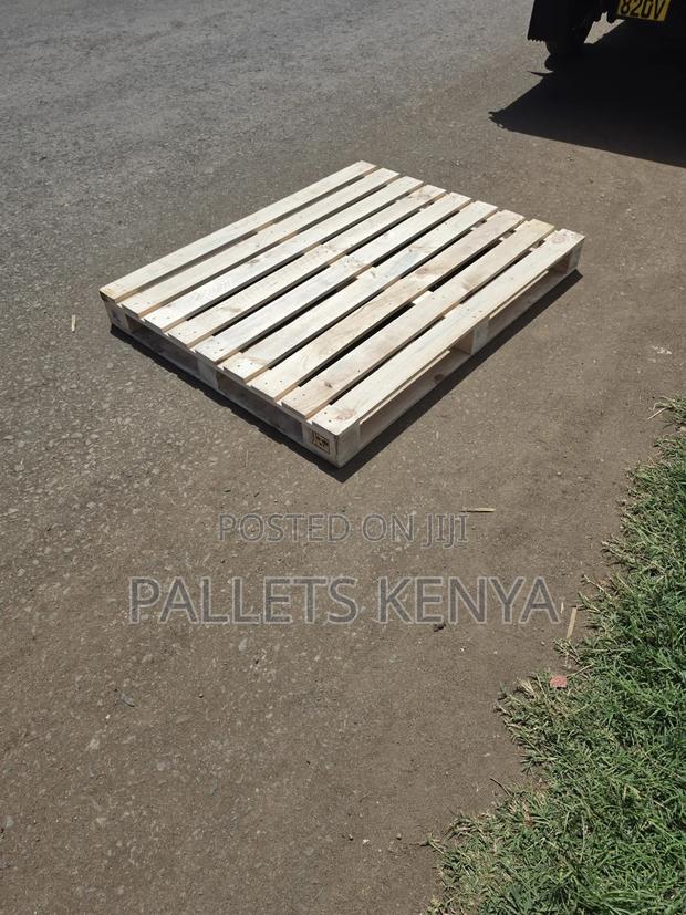 Wooden Pallet - Pine Heavy-Duty Pallets for Storage.15