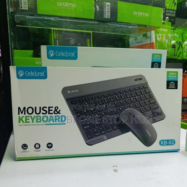Wireless Mouse and Keyboard - main view