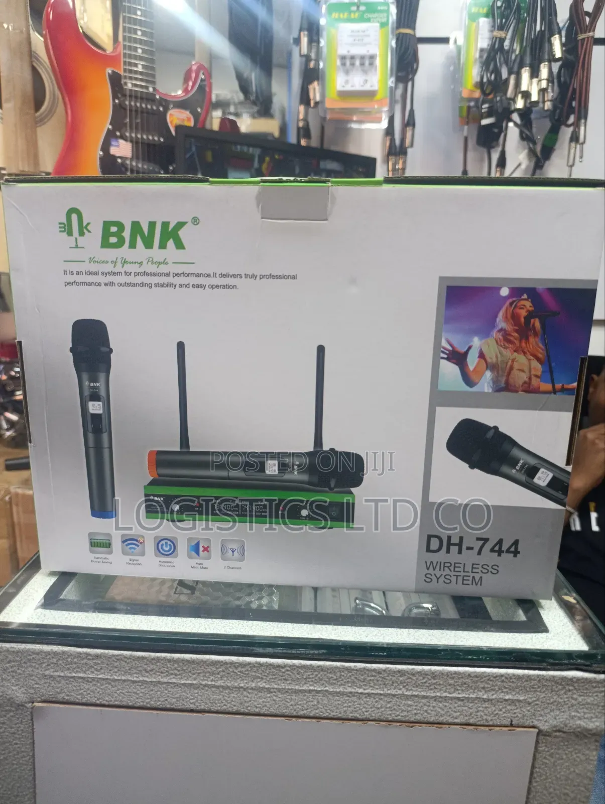BNK Bk744 Dh 2-in-1 Wireless Microphone