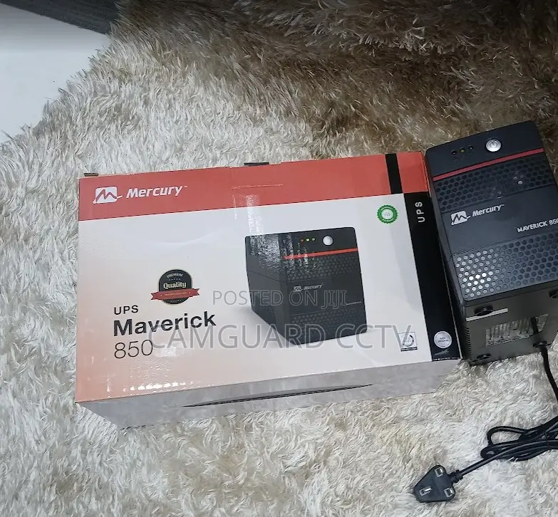Mercury Maverick 850va/510w Ups, Offline, 2 Universal Sockets