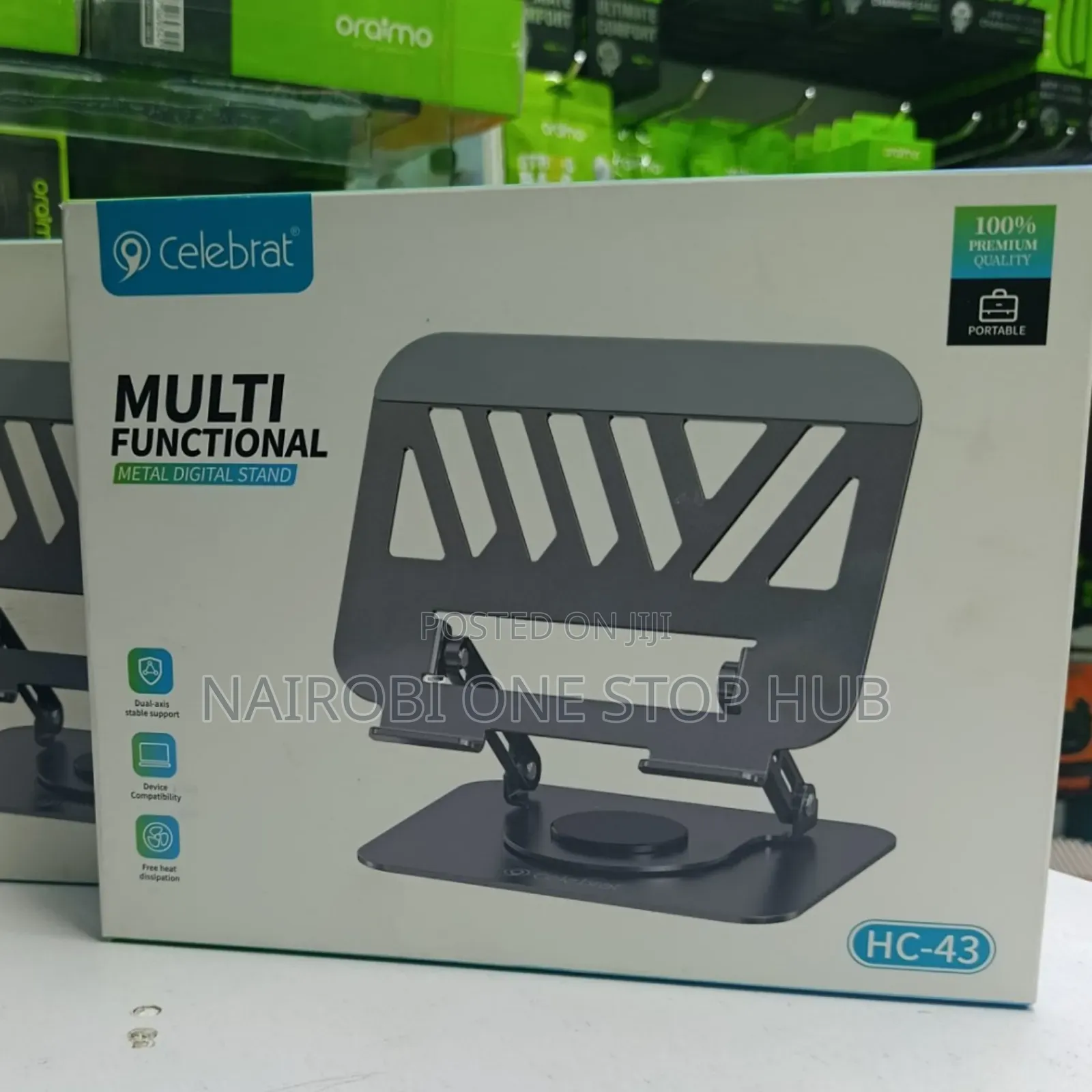 Celebrat Hc-43 Multi-Functional Metal Laptop Stand –