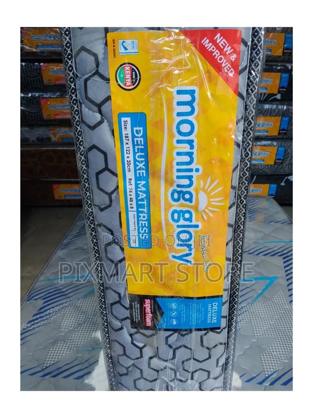 4×6 Morning Glory 8-Inch Quilted Foam Mattress