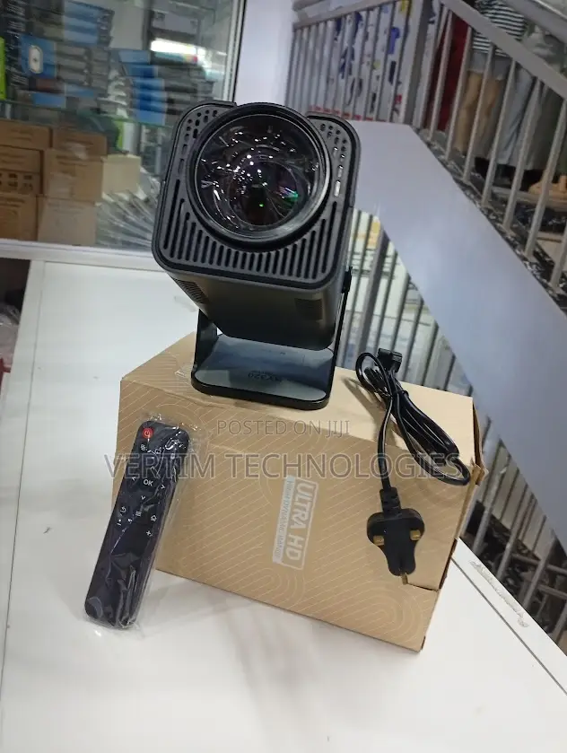 Home Theater Mini Wifi Hy320 Android Projector With Inbuilt Speaker