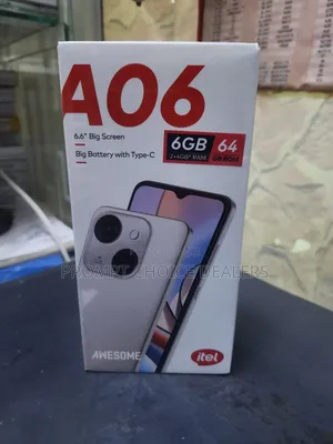 New Itel A06 64 GB Gold