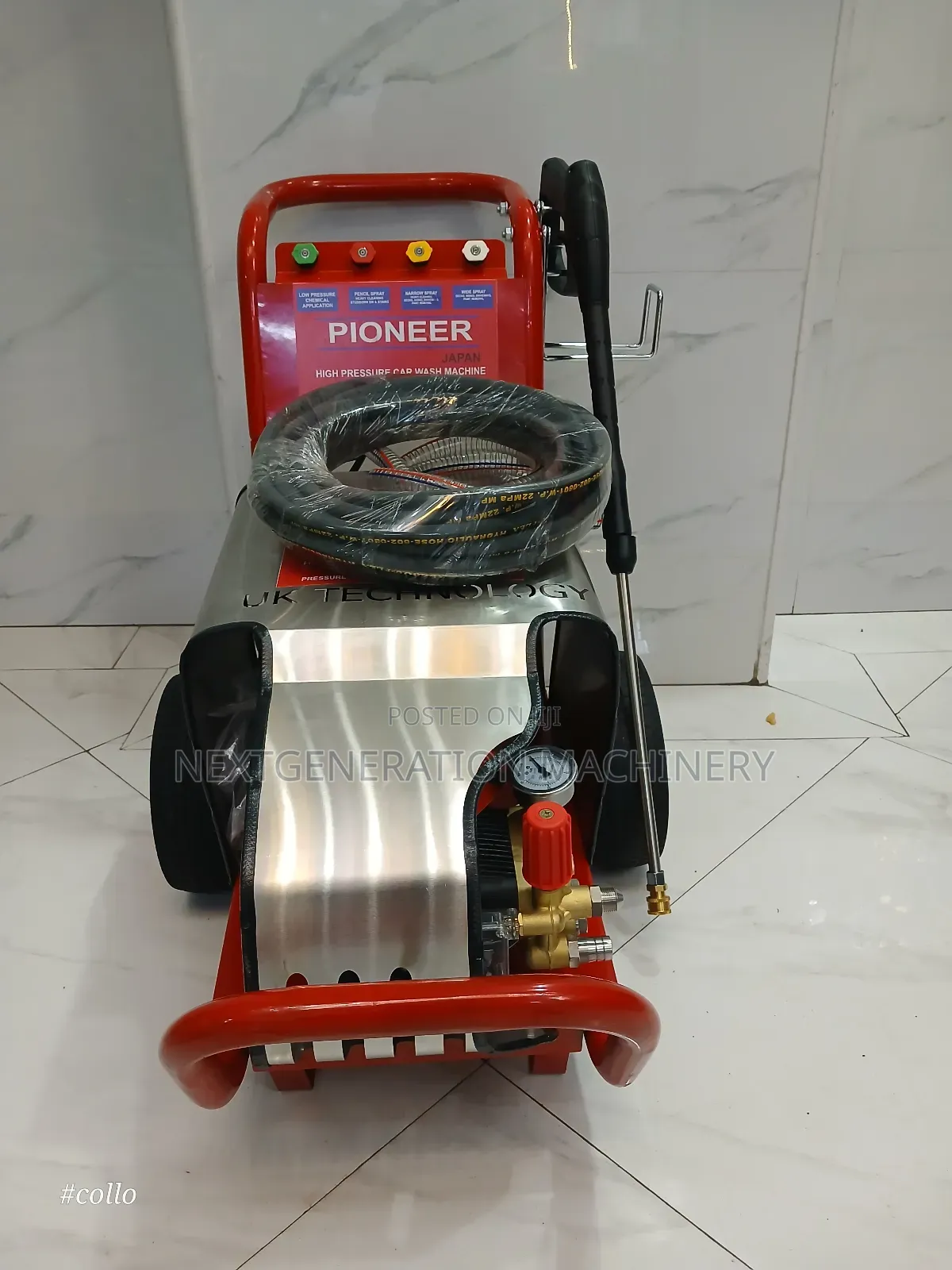 Pioneer High Pressure Car Wash Machine