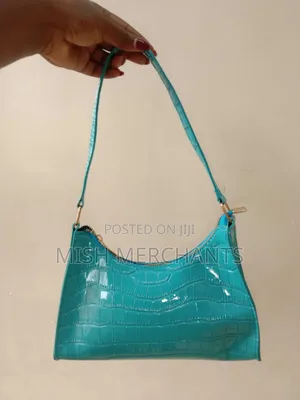 Crocodile Leather Shoulder Bag