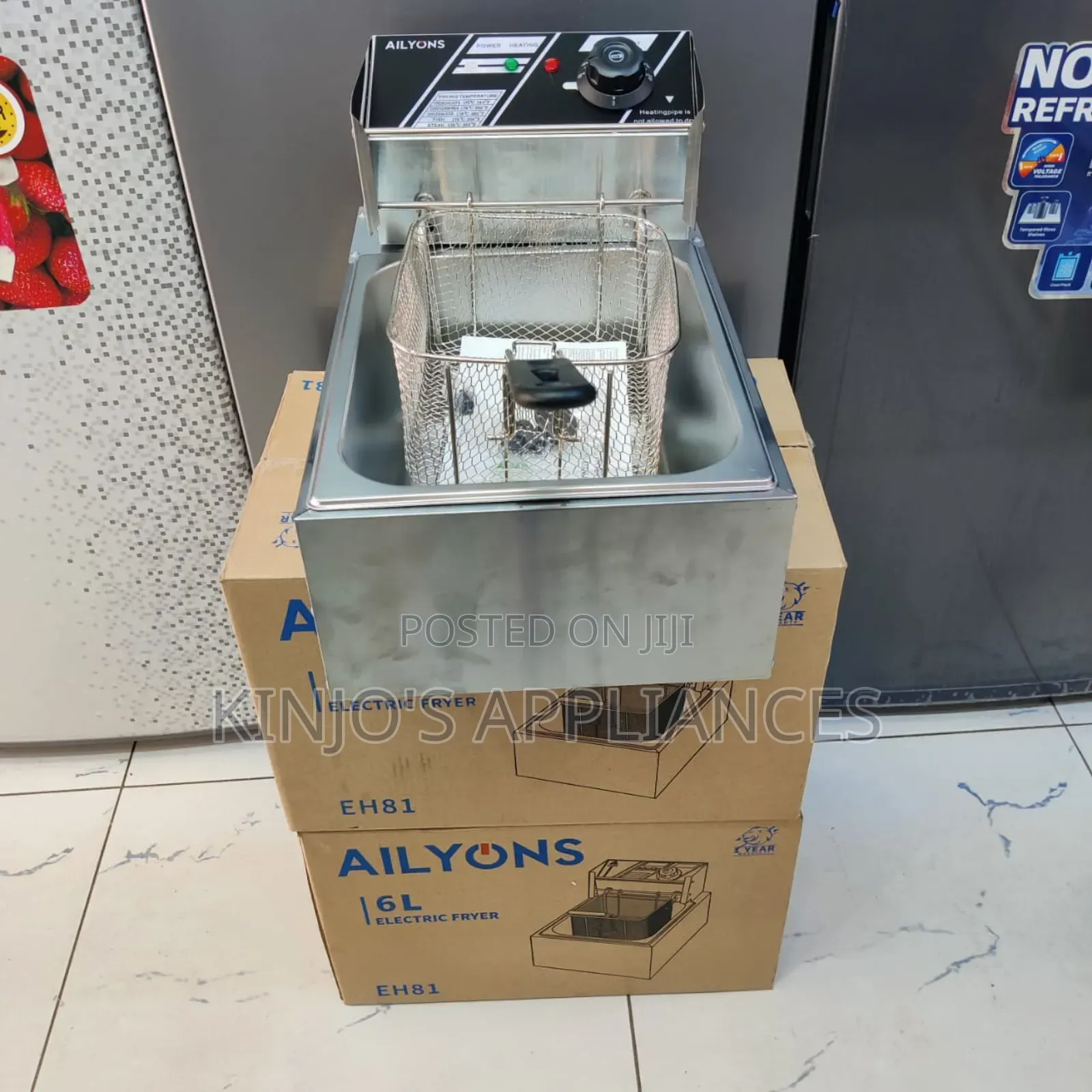 Ailyons Single Deep Fryer 6litres
