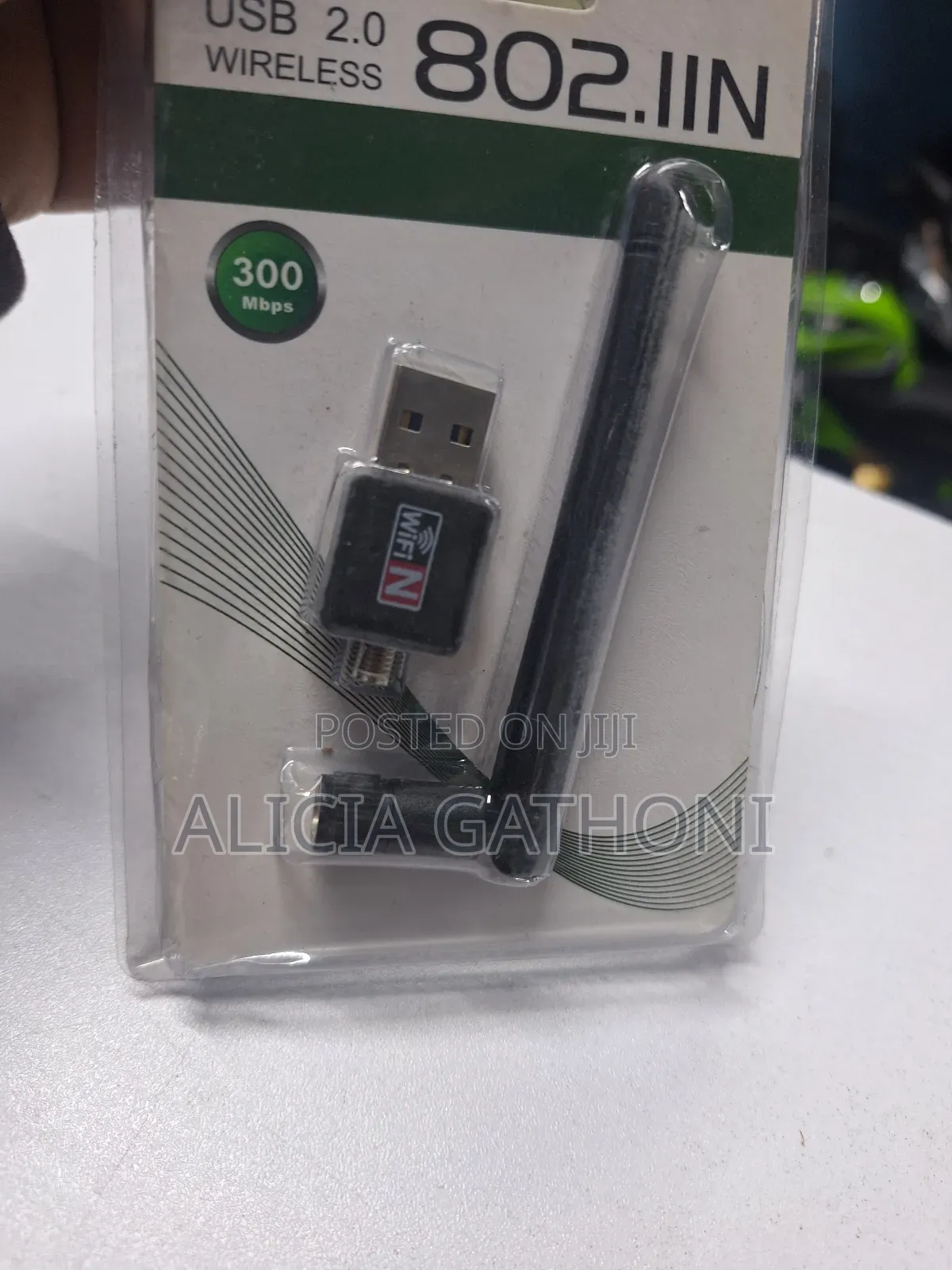 Wifi Receiver With Antenna 300mbps