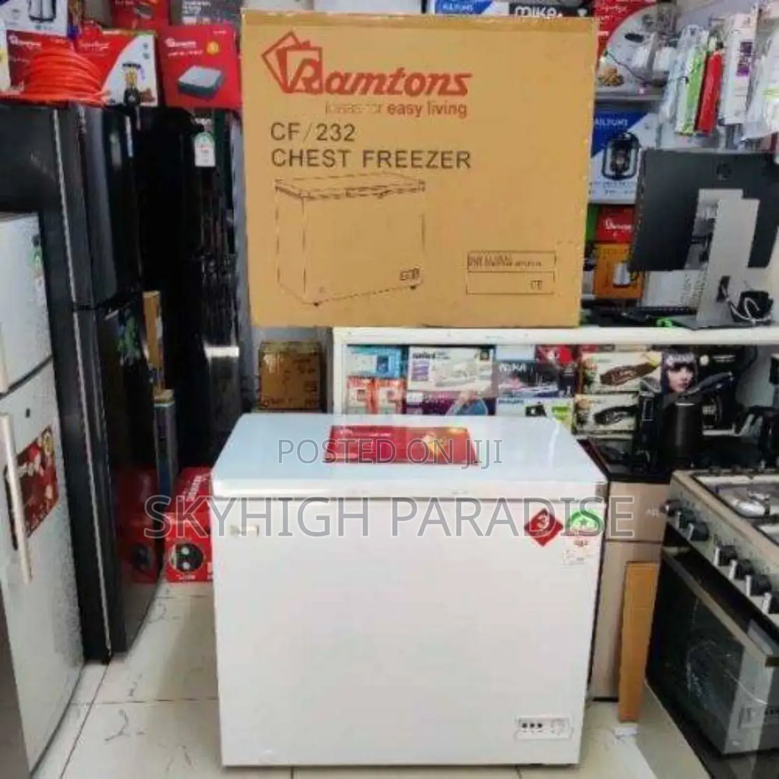 *Ramtons Chest Freezer 190l Cf232