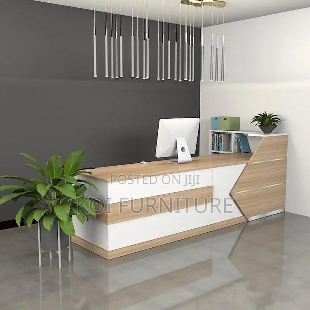 Reception Desk; 1.8m Executive Front Office Tone Reception Desk - thumbnail 5