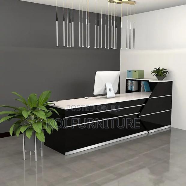 Reception Desk; 1.8m Executive Front Office Tone Reception Desk - thumbnail 6