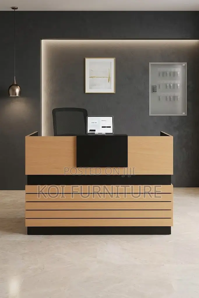 Reception Desk; 1.8m Executive Front Office Tone Reception Desk