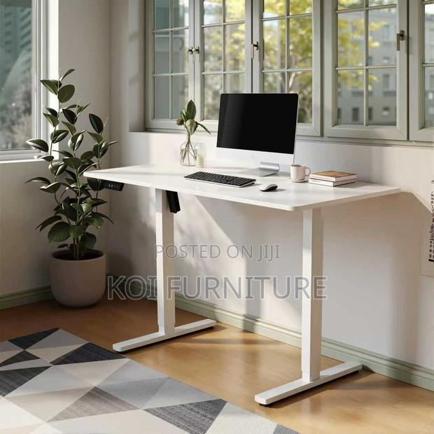 Office Table; Home Office Adjustable Height Ergonomic 1.6m Desk - thumbnail 4