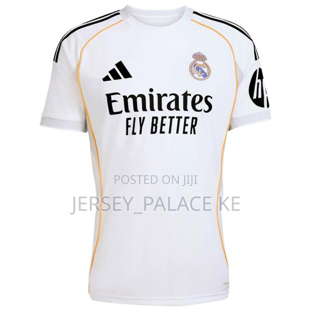 Real Madrid 2025/26 Home Jersey - New Season White Kit